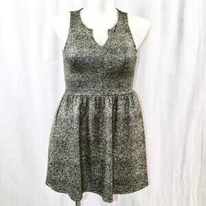 Like new SOPRANO black & silver cocktail dress